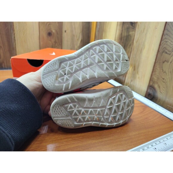 Nike Flex RN 904251-600 Pink Hook & Loop Toddlers Running Sneakers Girls US 8c - Picture 6 of 7